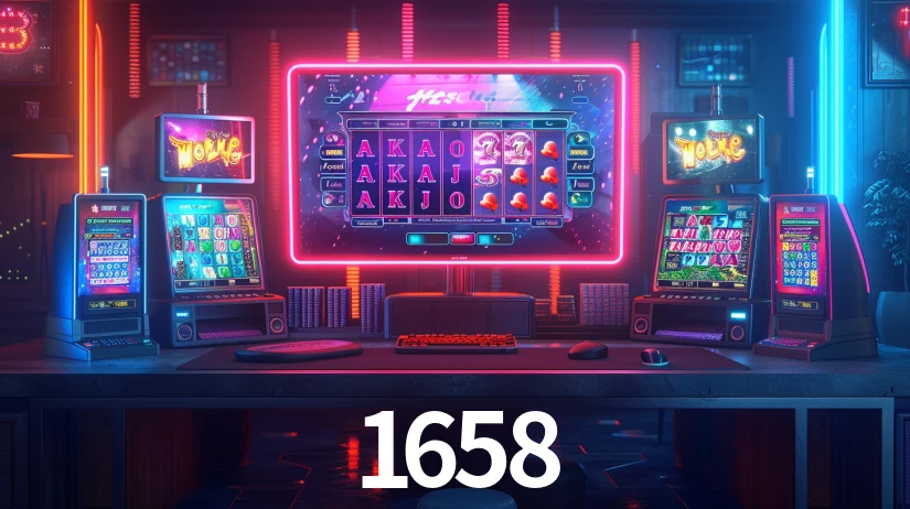 Sinta a adrenalina dos jogos de cassino com 1658
